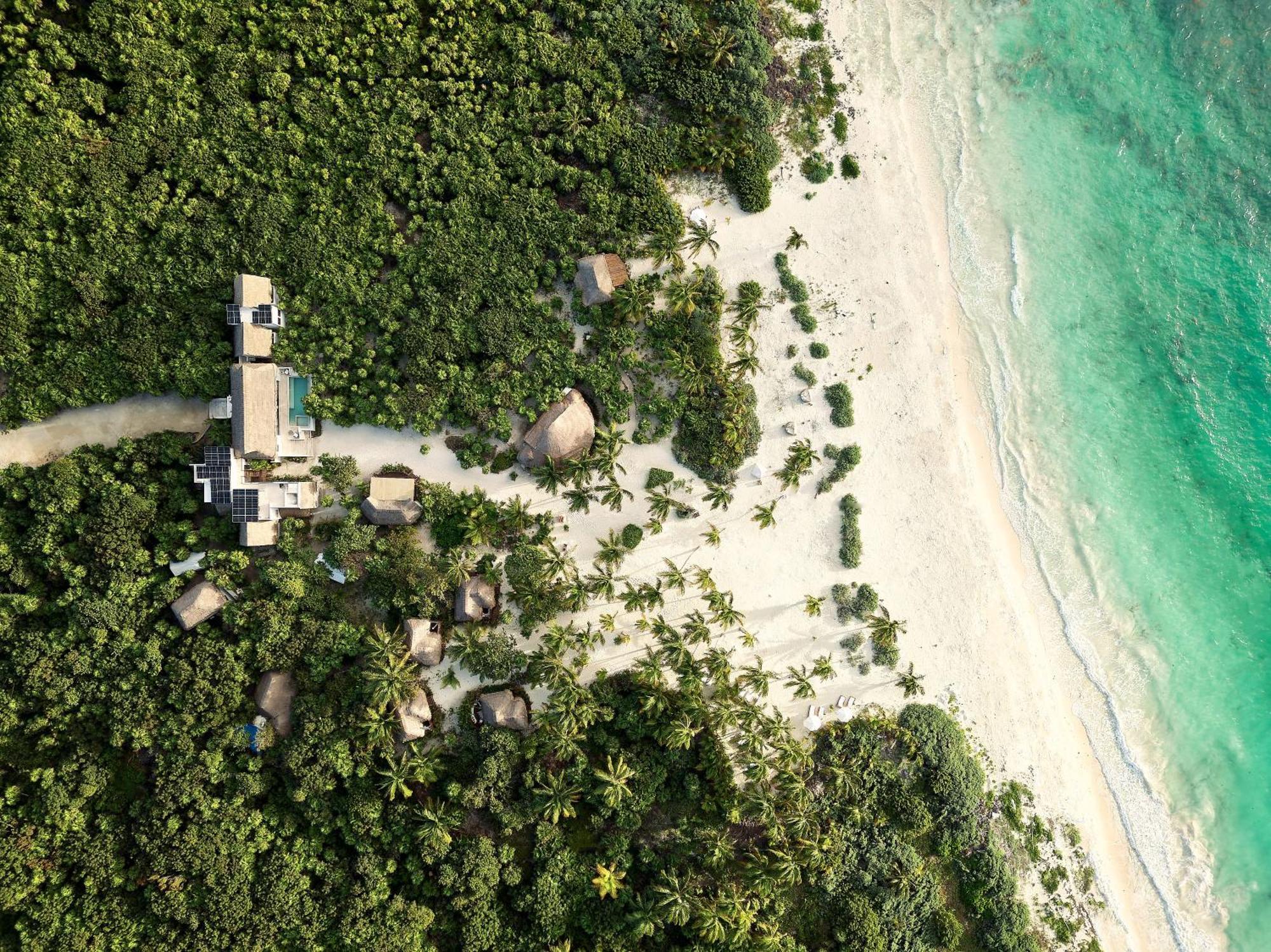 Casa Chable Hotel Punta Allen Buitenkant foto